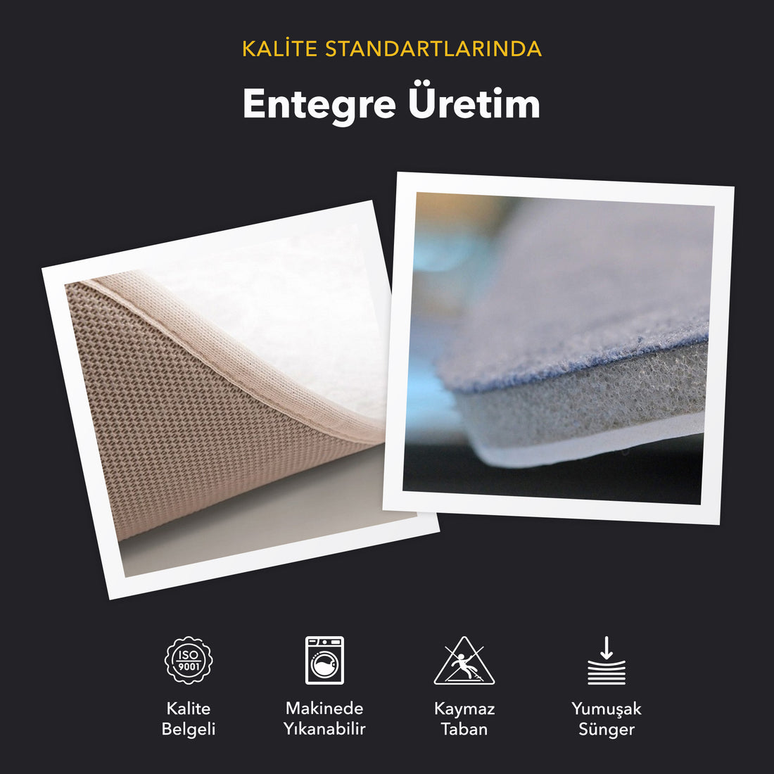 Veldena Home Desen 2li Banyo Paspas Takımı