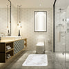 Veldena Gence Motif 2li Banyo Paspas Takımı